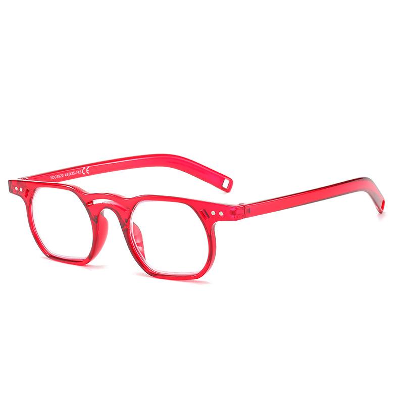 

Очки для чтения с защитой от синего света Женские модные очки с прозрачной оправой Мужские удобные очки для пресбиопии +1.0