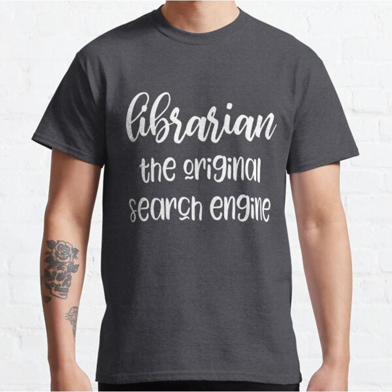 Funny Librarian Slogan Classic T Shirtn2q94