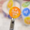 500 Pcs/roll 1 Inch Colourful Thank You Stickers for Gift Wrapping, Envelope Sealing, Small Business Office Supplies, Diy Decora