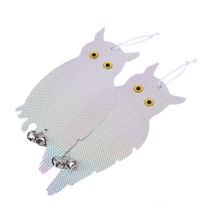 Garden decoration Bird repellent Owl scarecrow reflector