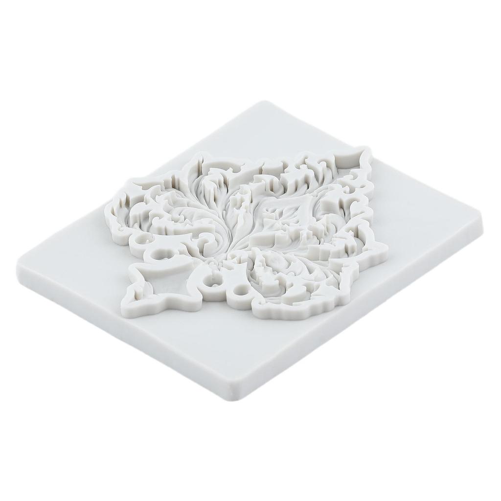 Barockstil Silikonform Relief Blume Fondantformen Kuchen Dekorationswerkzeuge Themenkuchen Dessert Dekoriert Schokoladenbonbonform