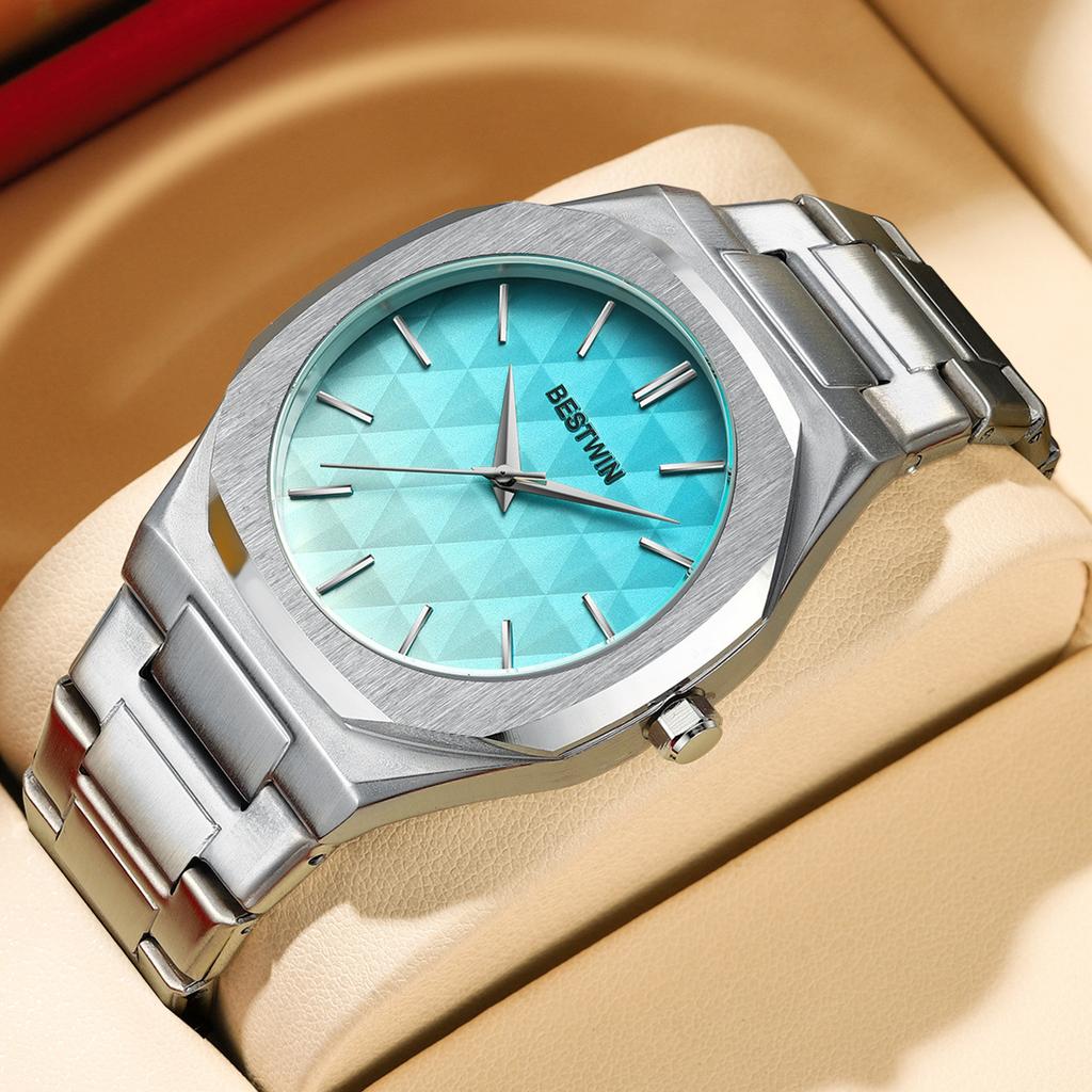 Business Features Embossed Dial Fashion Men'S Watch Batch