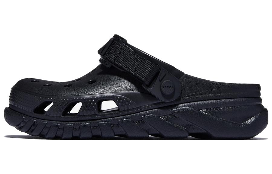 Crocs Duet Max Clog EVA Clogs Unisex Pure Black 208776-001 37-38