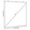 Projector Screen Wall Mounted 81 Inch 1:1