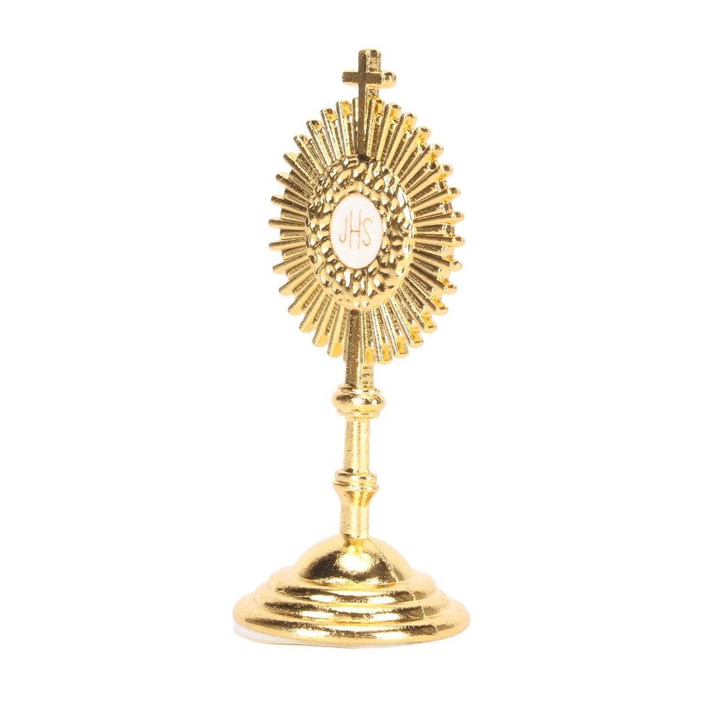 Catholic Table Decoration Alloy Christian Communion Statue Ornament for Religious Party Office Car