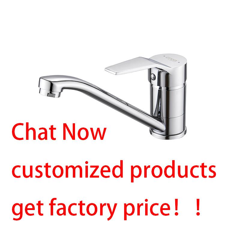 New Design Kitchen Faucet with Chrome Zinc Alloy