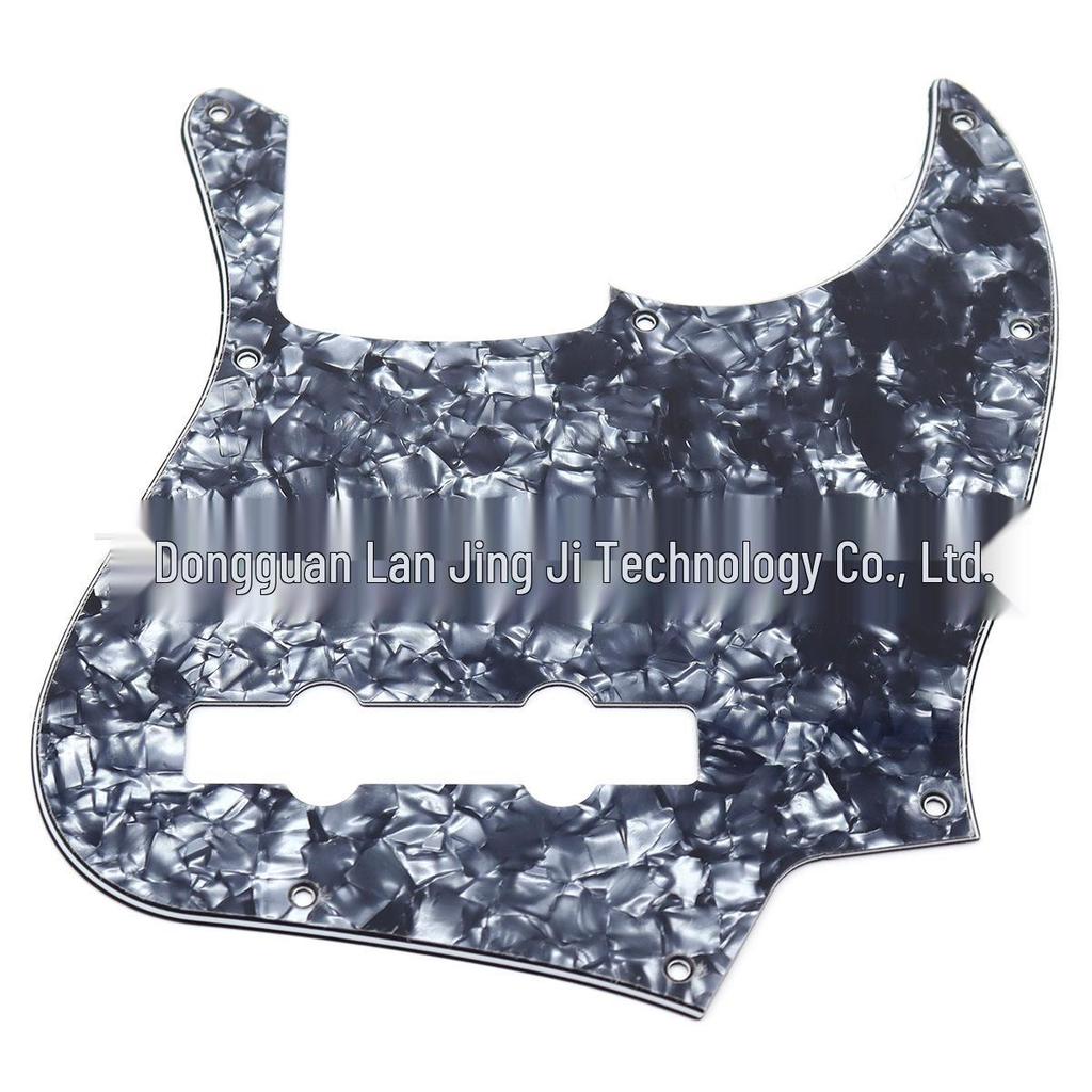 Battipenna a 10 fori per Jazz Bass a 5 corde, Protezione antigraffio, Multicolore