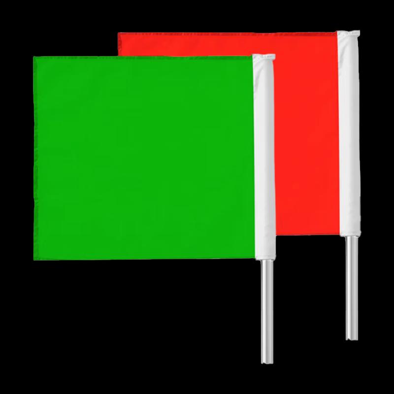 Rot-Grünes Kommandosignalflaggen-Set