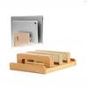 Bamboo Multifunctional Stand: Phone, Tablet, Desktop Organizer, and Laptop Holder
