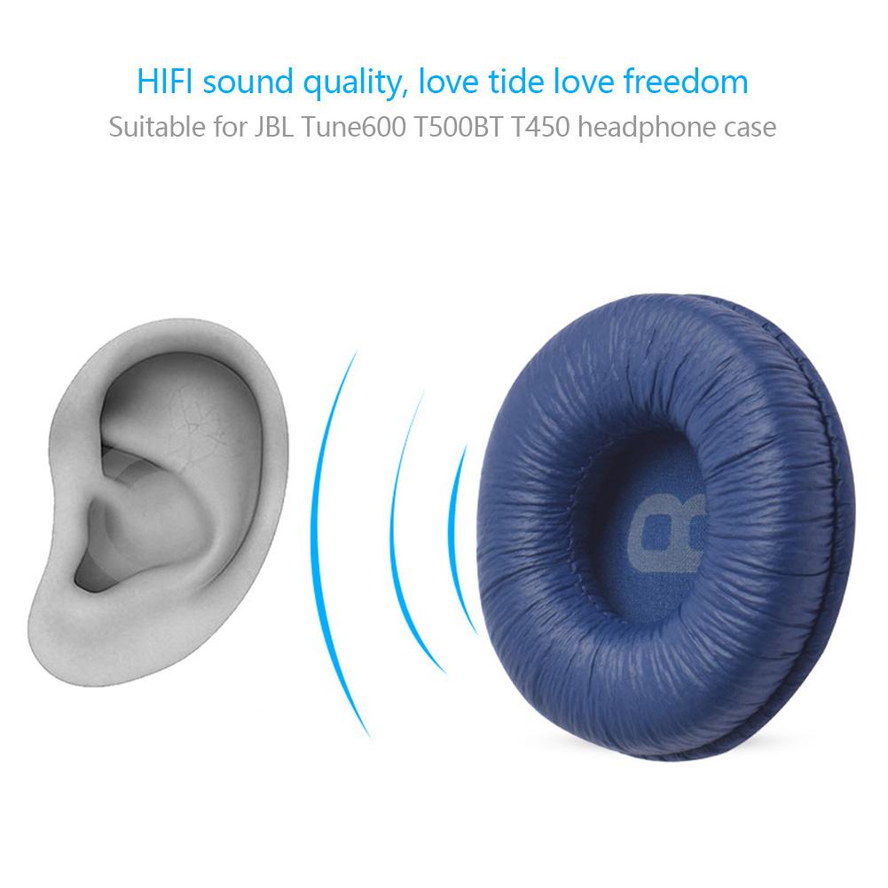 Earpads Replacement Ear Cushions Pad Covers Top Headband For JBL JR300 T450BT T500BT Tune600 Headphone Headset Ear Pads 70mm