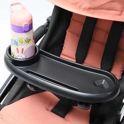 Bandeja 3 em 1 para carrinho de bebê, mesa de jantar, suporte para telefone, acessórios, suprimentos para crianças pequenas, meninos e meninas, copo de garrafa de leite