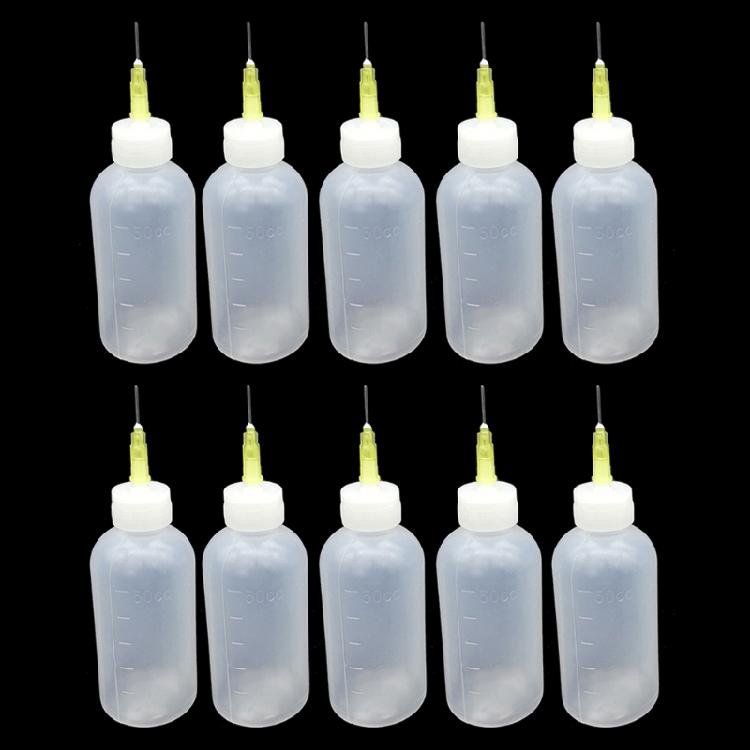 

10Pcs Precision Tip Applicator Bottle for Multi-Purpose Use for DIY Quilling 1