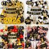 Happy New Year 2026 Aluminum Foil Balloons Gold Number Set Banner Letter Welcome 2026 Party Decorations 2026 Decorations