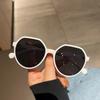 2026 New Korean Style Vintage Geometry Shape Frame Sunshade Glasses for Men Women Sunglasses Fashion Frame Glasses UV Protection