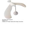 3D Printed Balance Bird Figurine, Stress Relief Gravities Seagull Desk Toy, Minimalist Tabletop Bird Decoration for Home Office Living Room