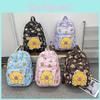 Cute Cartoon Food Dolphin Pattern Student Leisure Backpack For Daily Use And School Commute
