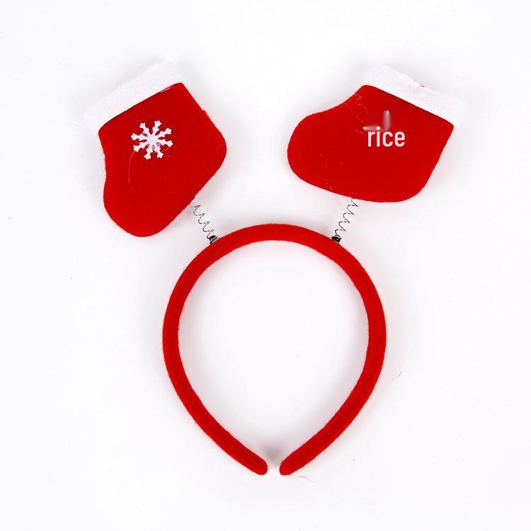 Christmas Party Headband: Antler & Snowman Design for Adults and Kids