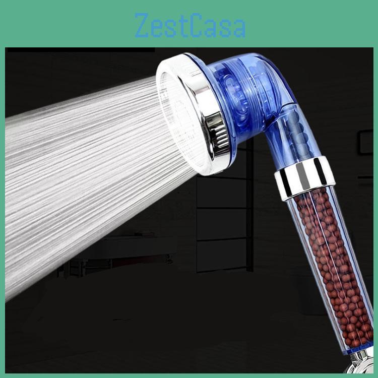 Shower Watersaving Spa Head Ionized Set