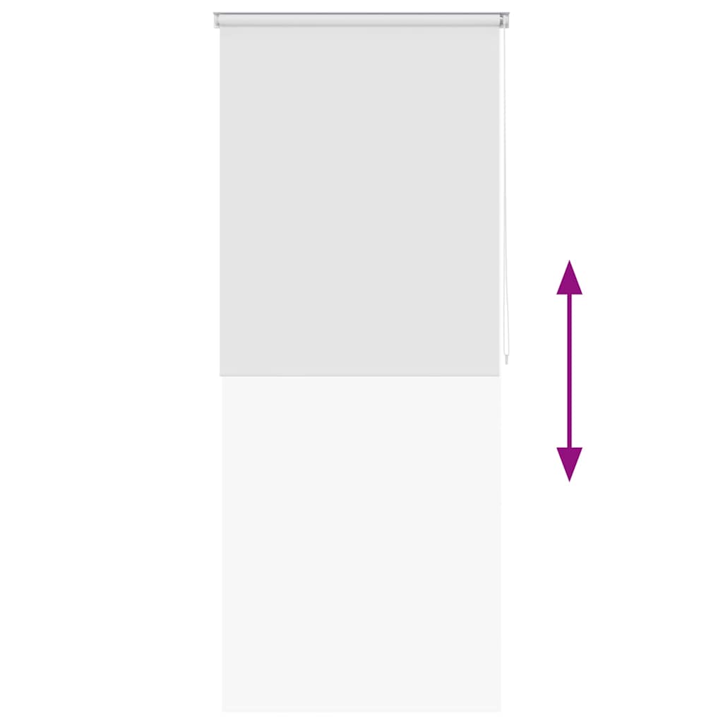 Vidaxl Roleta Prysznicowa 80 X 240 Cm, Biała