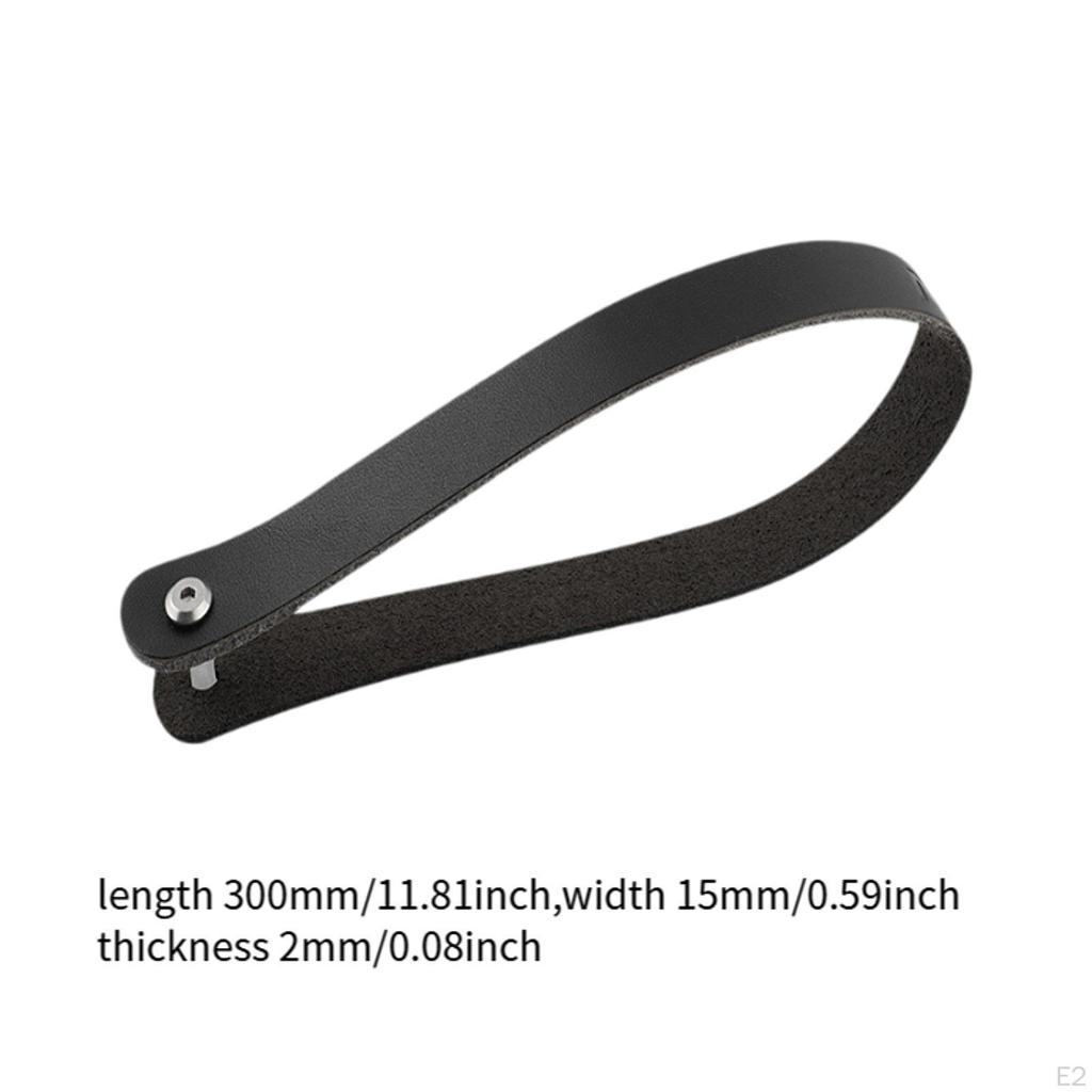 Rahmen Trage Lifter, Fahrrad Lenker Riemen, Einfach Bequem Praktisch PU Leder Zugband Gürtel