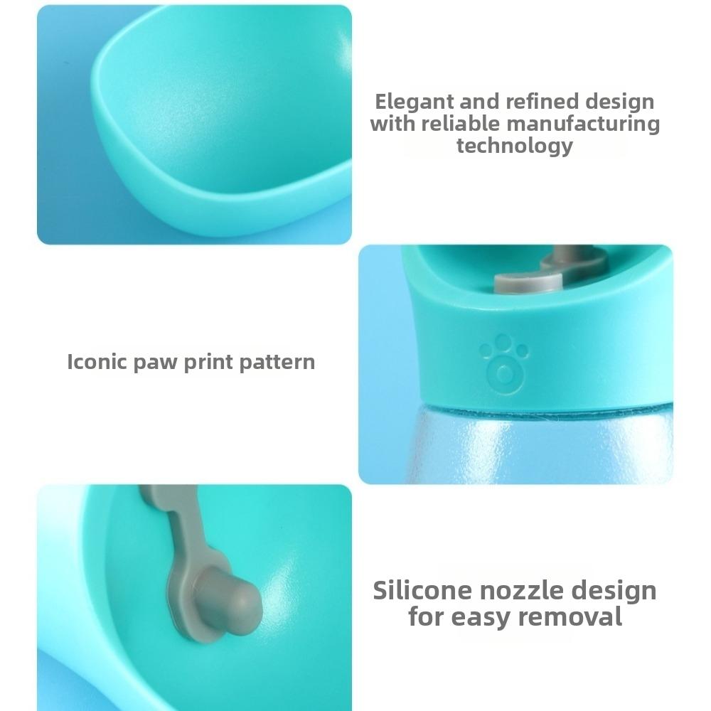 Leakproof Design Dog Water Bottle Drinking Bowl Leak Proof Water Dispenser Outdoor Walking
