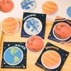 Starry Sky Planet Sticky Notes: Cute Memo Pad for Student Planners