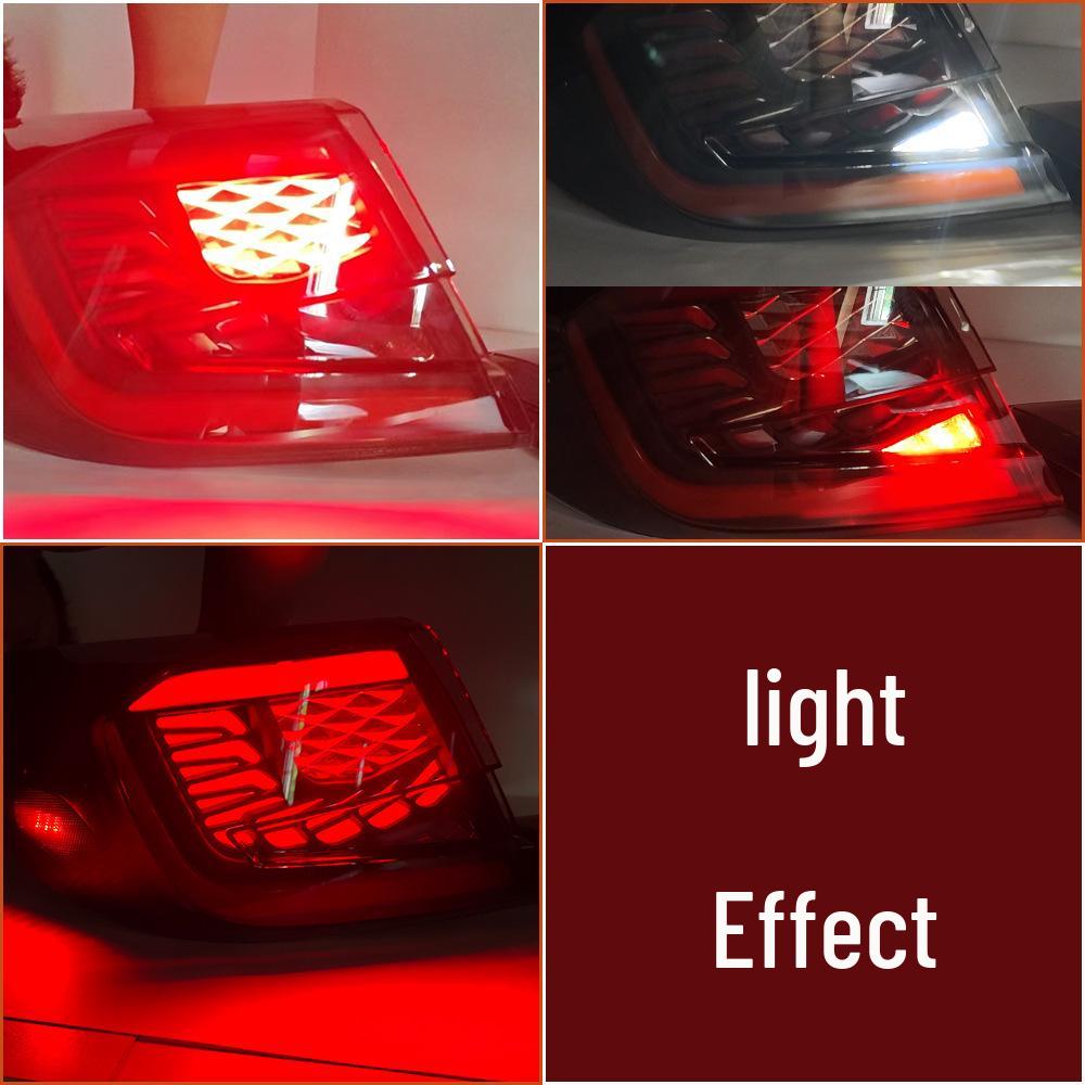 Tenth Generation Accord 18-22 Modified LED Dragon Scale Taillight with Flowing Turn Signal