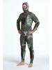 3mm Men's Camouflage Two-Piece Wetsuit for Fishing, Hunting, Diving, and Surfing