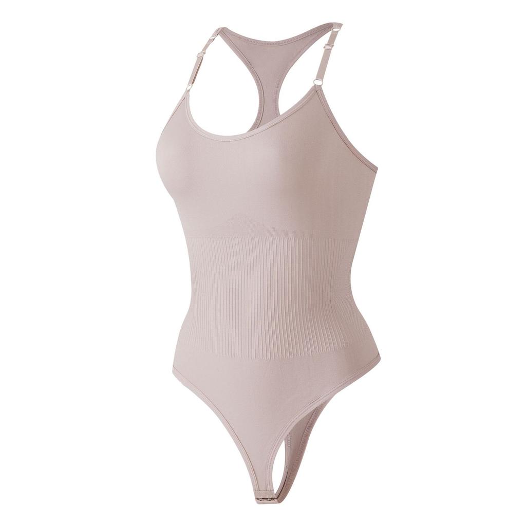 T-back body-shaping bodysuit Buttock-lifting and tummy-tucking shapewear Slimming seamless body-hugging shapewear