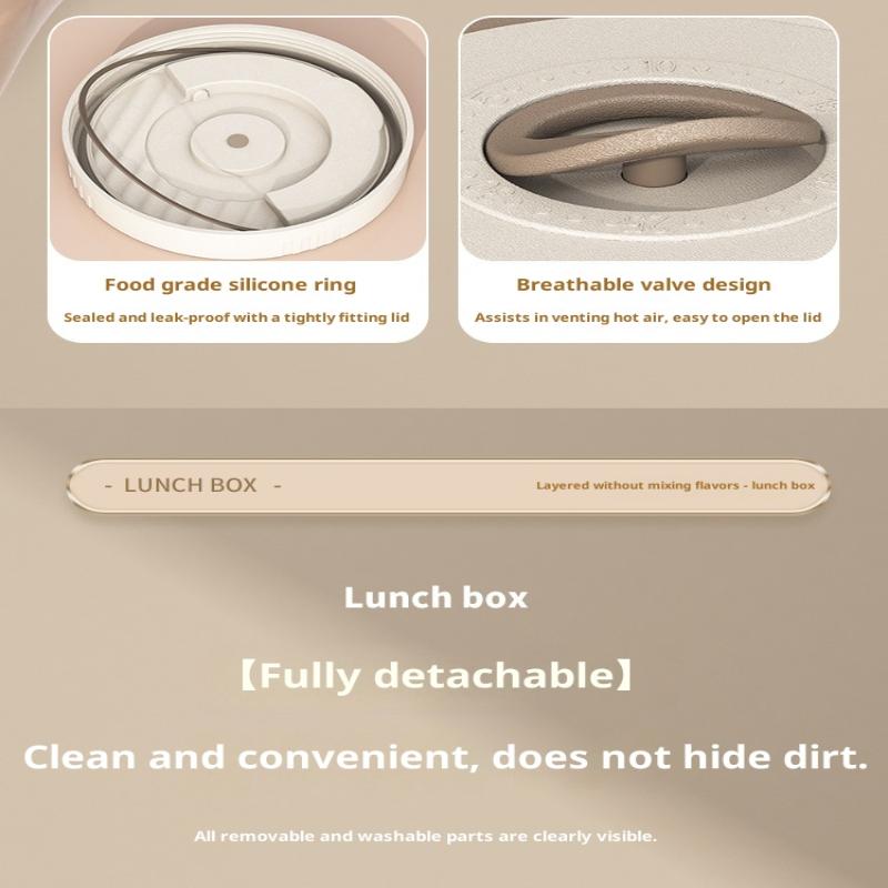 Termosowy lunchbox izolowany 304 stal nierdzewna zestaw bento przenośny szczelny pojemnik na żywność