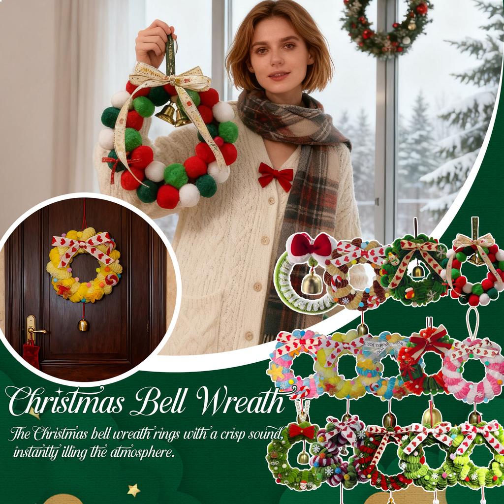 Christmas Wreaths For Front Door - 15.75x9.84x2.76 Inches, Garland Hangable Decor, Ornaments Tree Decorations Winter