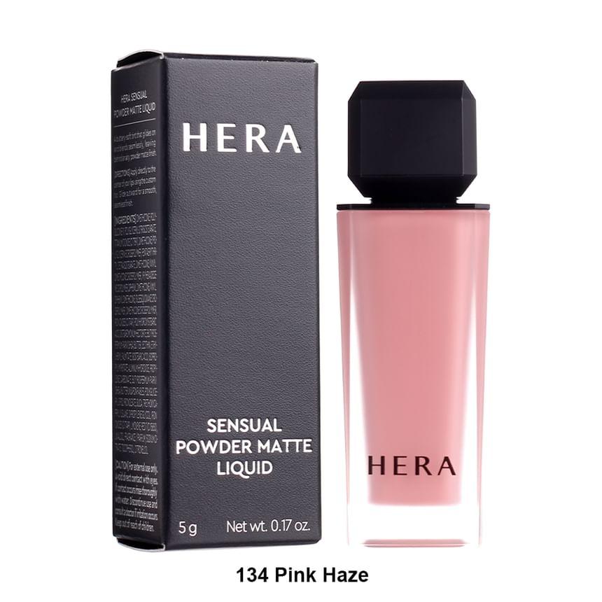 Sensual Powder Matte Liquid No.134 Pink Haze 5g Korean Luxe Brand Store
