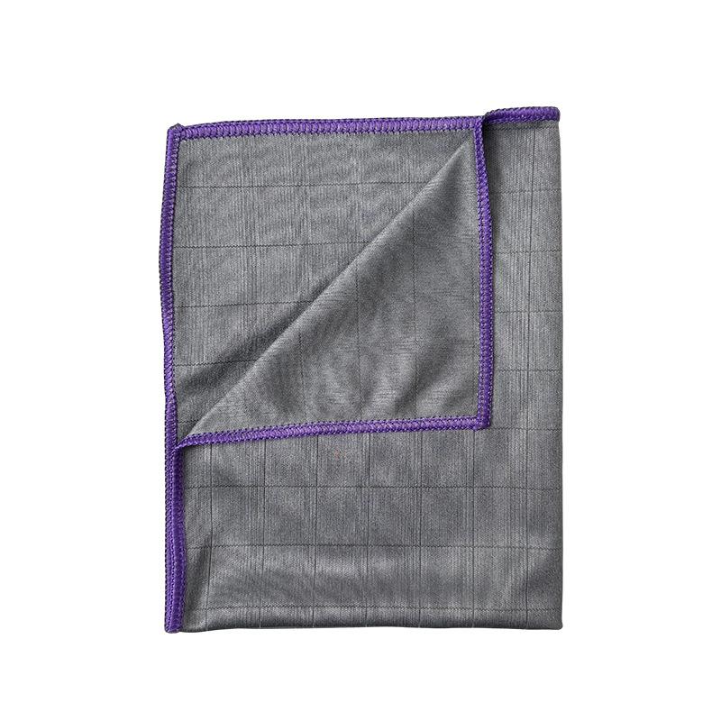 1PCS Carbon Microfiber Cleaning Cloth Lint Free Reusable Kitchen Dish Cloth Glass Window Polishing Streak Free Miracle Clean Rag