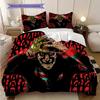 Horror Icons Freddy Vs Jason Threepiece Set 1 Duvet Cover 2 Pillowcase Without Core Soft And Comfortable Duvet Cover And Pillowcase