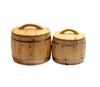 Solid Wood Rice Storage Bucket