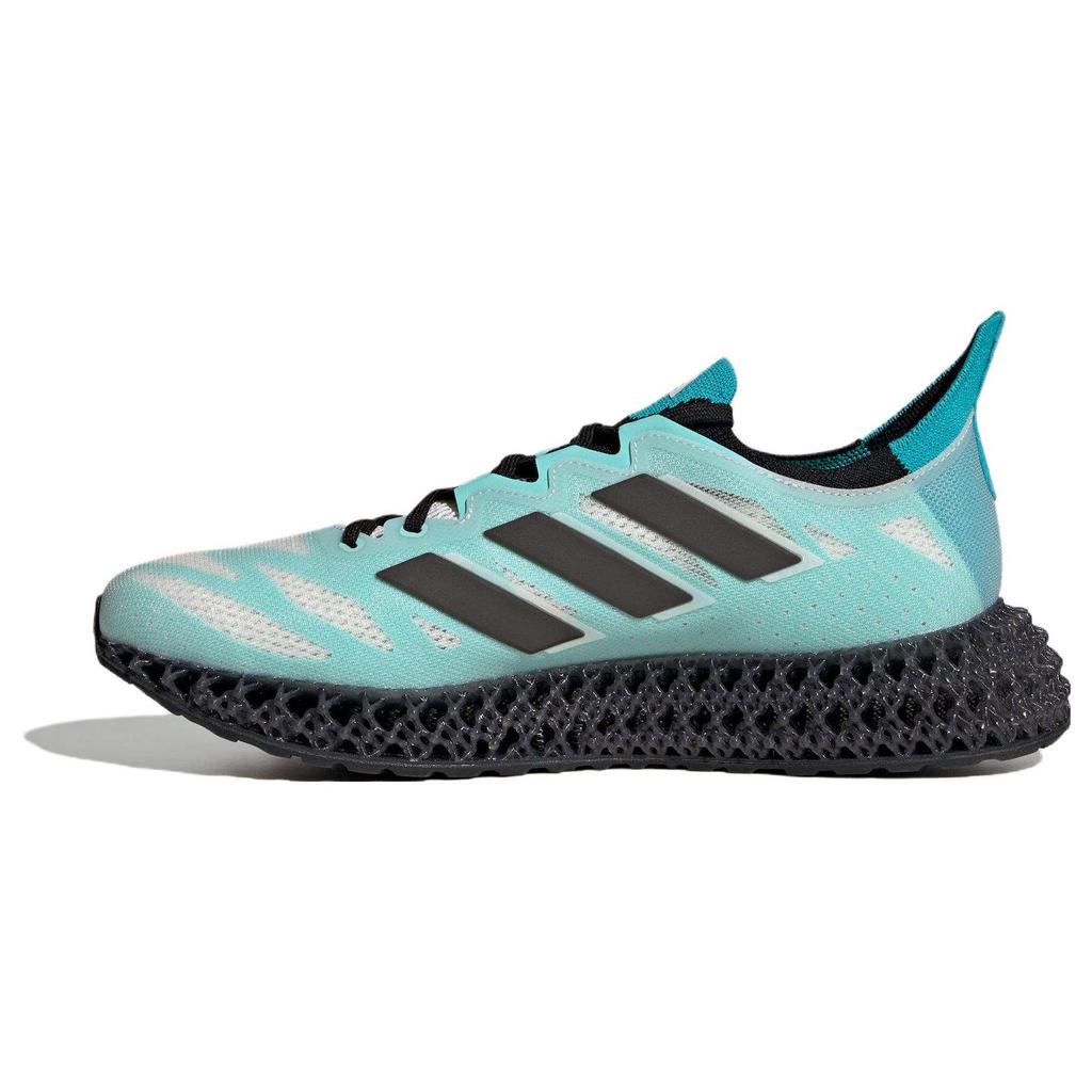 Adidas 4D Fwd 3 Sports Shock Absorption Durable Low Top Running Shoes Men Sneakers Blue Black IG8983