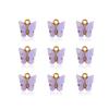 10pcs/Lot 13x13mm Colorful  Acrylic Butterfly Charms Pendant For Jewelry Making Cute Pendants DIY Earrings Bracelet Accessories