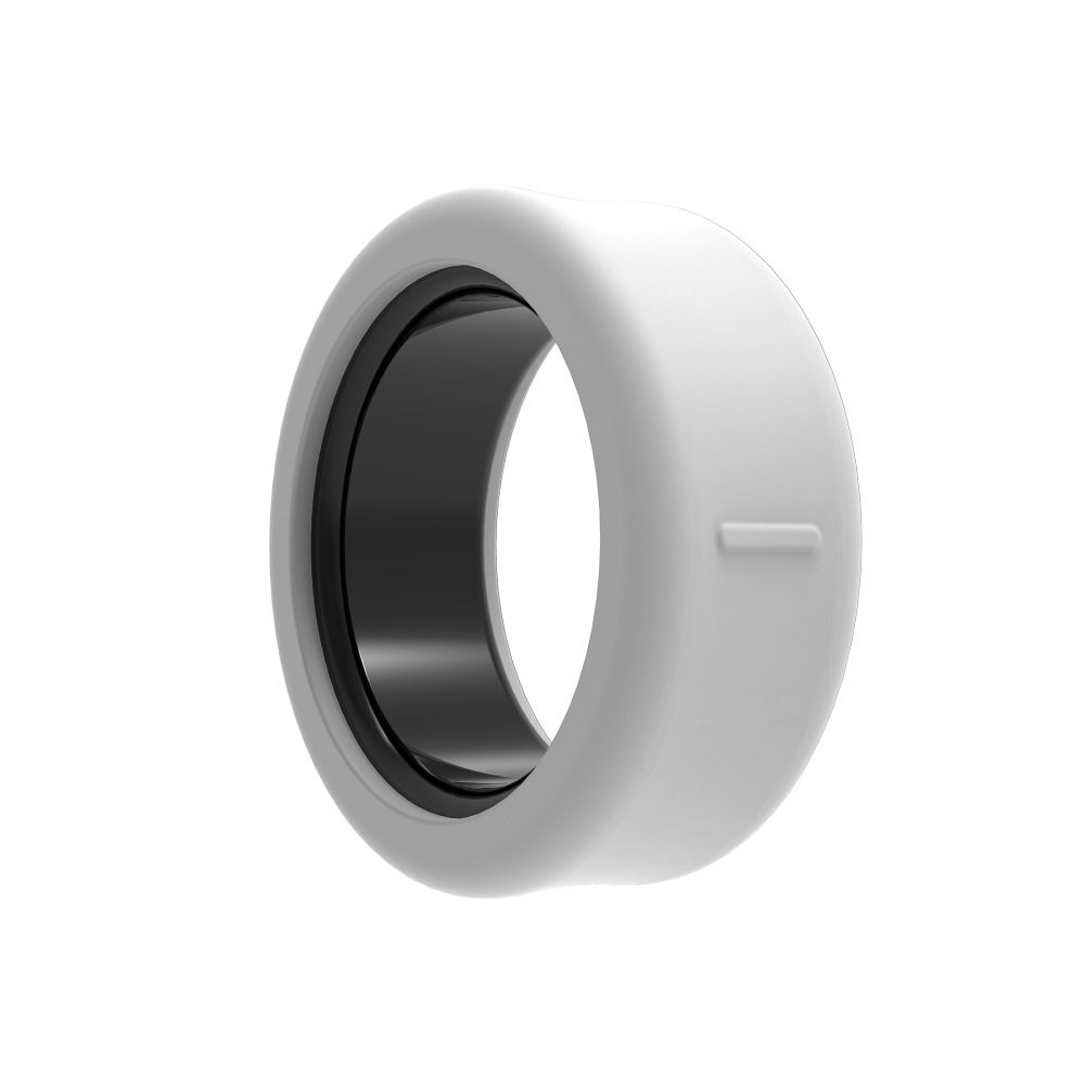 

Силіконовий захисний чохол для смарт-кільця Еластичний захисний чохол для кільця Силіконовий чохол для Samsung Galaxy Ring M білий