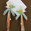 1 Pair Long Ribbon Hanfu Hair Clip Flowing Tassel Ribbon Bows Hairpin  Hanfu Dress Up