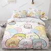 3D Printed Anime Sumikko Gurashi Bedding Set Duvet Cover Bedroom Comforter Single Twin King _Size Quilt Cover Home Textiles