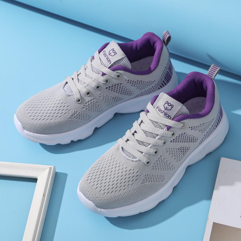 

YRZL Women Sports Running Sneakers Breathable Lightweight Walking Shoes Non Slip Casual Shoes for Women Outdoor Workout 42