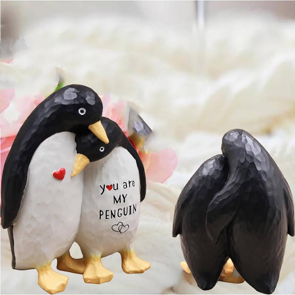 New Couple Penguin Ornaments For Men And Women's Anniversary Wedding Christmas Valentine's Day Gifts