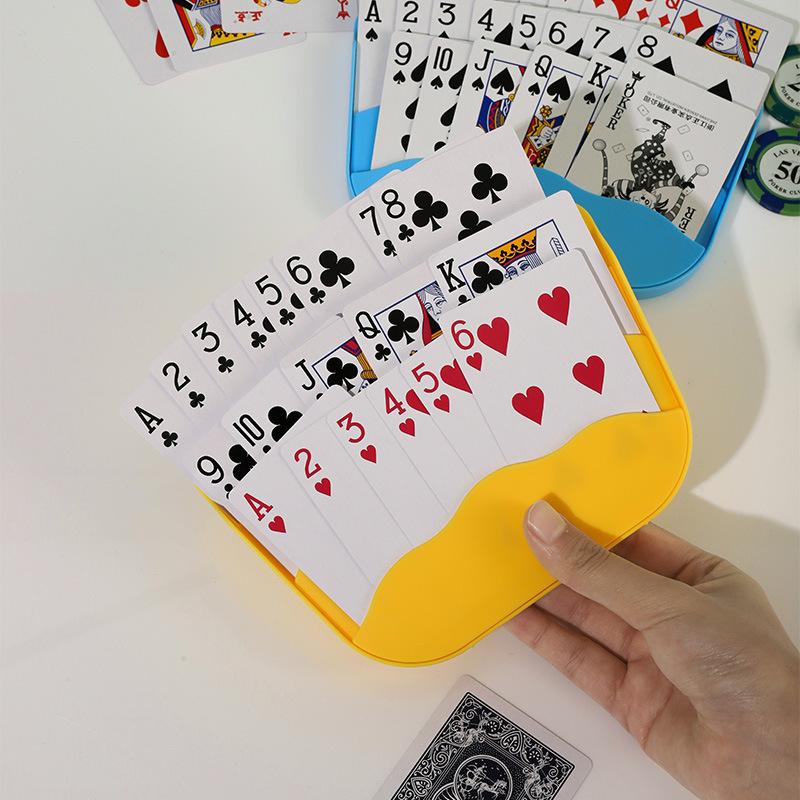 Poker card holder, lazy card playing artifact, card clamp, card holder, playing card holders, 1 pcs