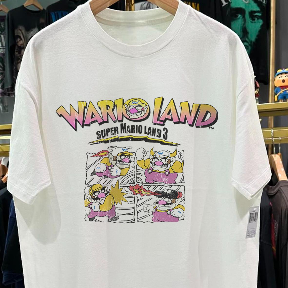 Super Warioland III Promo T-Shirt White XXL S