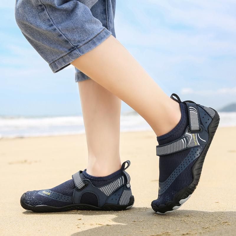 24–39 Sommer-Kinder, schnell trocknend, Silikon, weicher Boden, fünf Finger, Schwimmschuhe, Outdoor-Strandschuhe