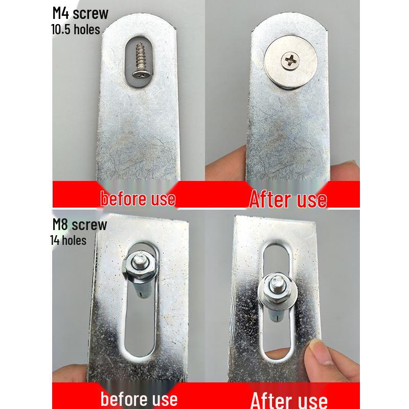 Thickened Galvanized Metal Flat Washer Spacer M4-M10
