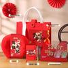Red Felt Handbag Gift Set