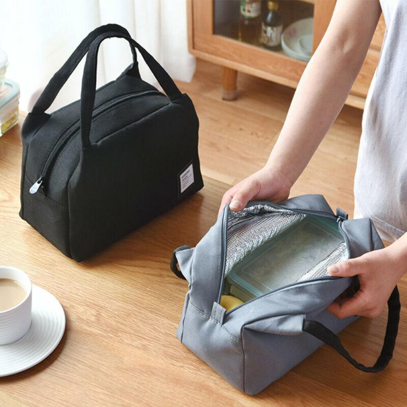 Newest Lunch Bag Portable Insulated Thermal Lunch Box Picnic Supplies Bags For Women Girl Kids Children Storage Carry Cooler Bag