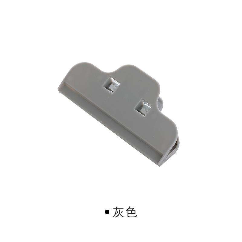 

2280 Зажим для запечатывания кухонных закусок Прочный зажим для пищевых пакетов Запайщик пластиковых пакетов Влагостойкий Запайщик для сохранения свежести серый