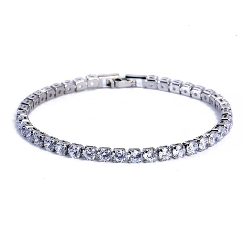 Hip Hop 4.0 Bracelet European and American Men's and Women's Jewelry Fashion Versatile Micro-inlaid Zircon Couple Bracelet